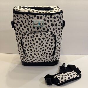 Swig Black and White Polka Dot Women's Bag